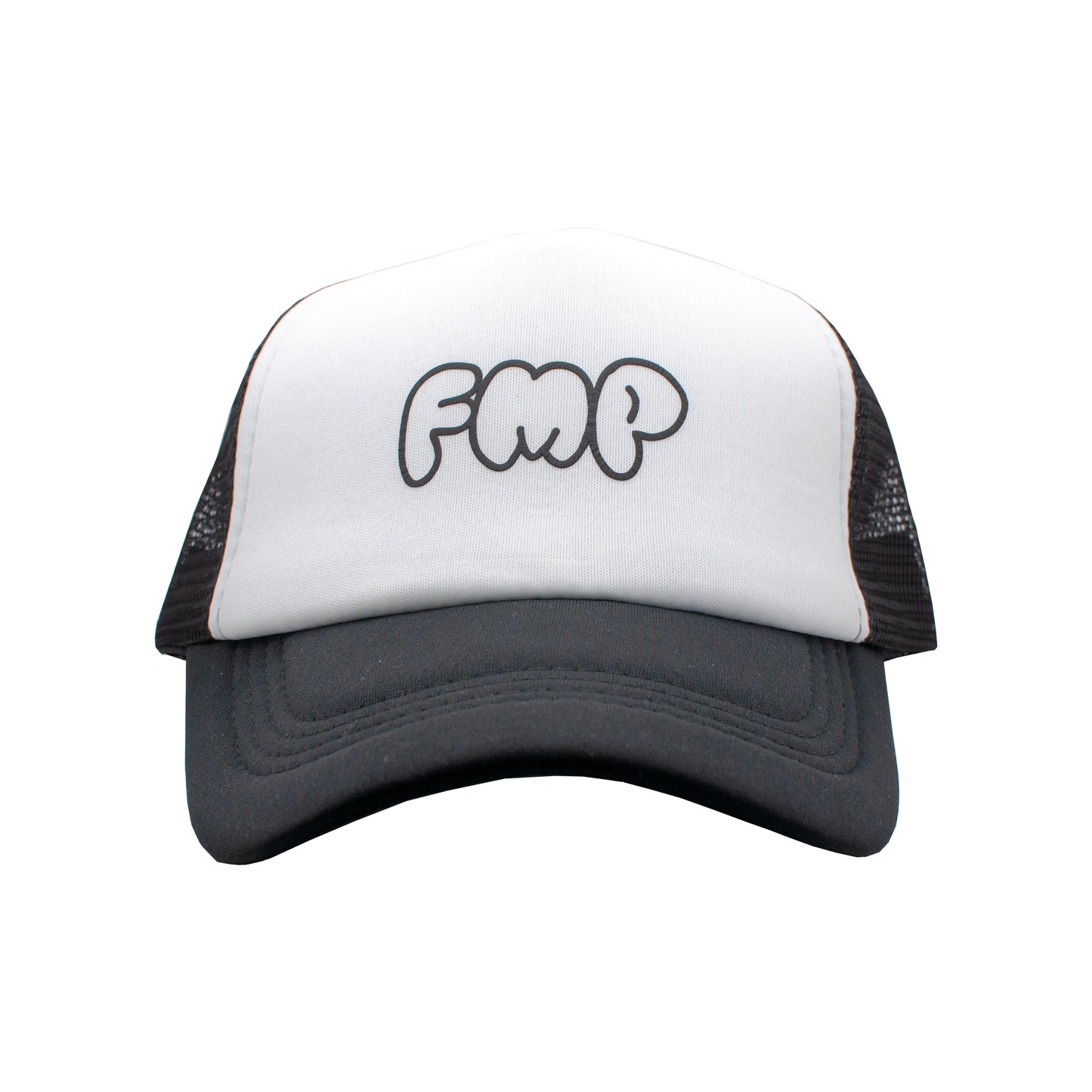 FMP Bubble Trucker Hat in Black