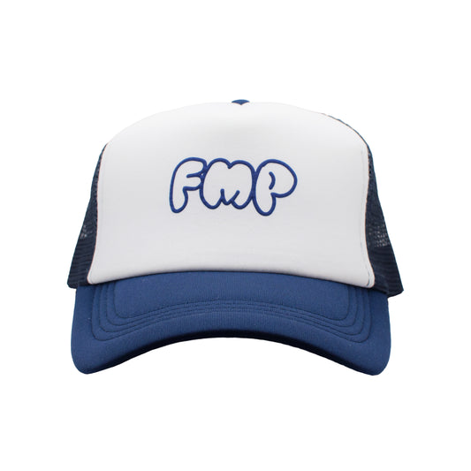 FMP Bubble Trucker Hat in Navy