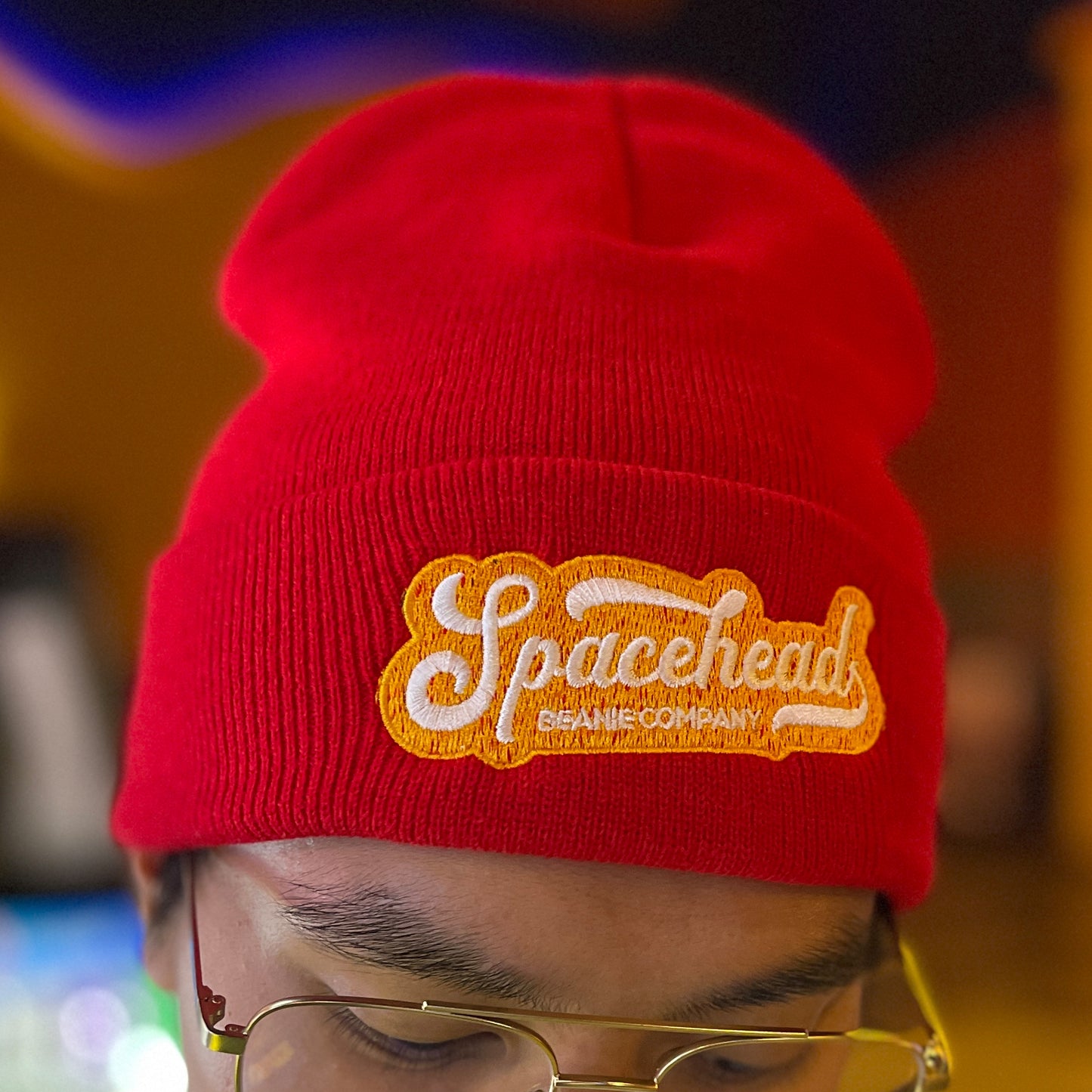 Spacehead Beanie - Apple